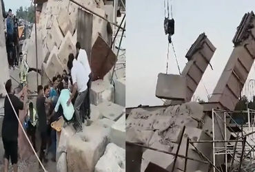 Part of bullet train construction collapses near Anand, three dead