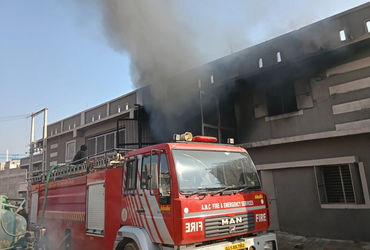 Fire breaks out at Bakrol warehouse, 70 tonnes of material destroyed