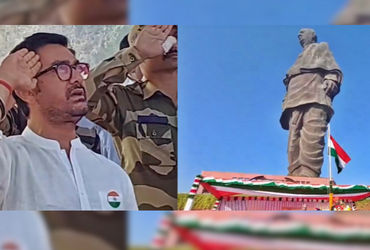 Aamir Khan celebrates 76th Republic Day in Gujarat's Statue of Unity
