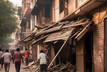 Bharuch councillor dies after roof of his house collapses, wife injured
