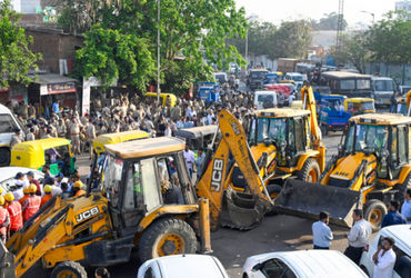 Demolition drive launched in Gujarat’s Jamnagar riverfront project