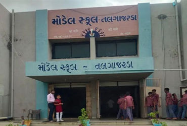 38 school students rescued after flood-like situation due to heavy rains in Bhavnagar