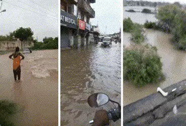 સિદ્ધપુરમાં સાંબેલાધાર 7 ઇંચ વરસાદ, કાકોશીમાં કોહરામ, ચારેકોર પાણીની રેલમછેલ.
