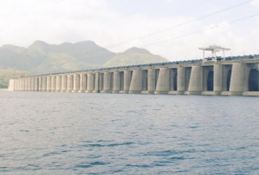Vasna barrage gates opened due to rising water levels amid heavy rain