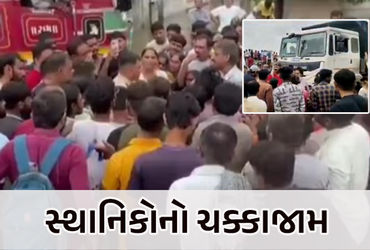 બાવળા-ધોળકા હાઇવે પર વરસાદી પાણીથી ચક્કાજામ, ધારાસભ્યની દોડધામ.