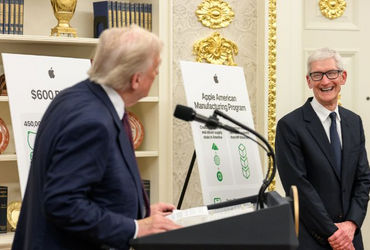 Apple announces $100 billion in new US investment after Tim Cook meets Trump