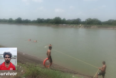 Three Ahmedabad workers drown in Narmada canal in Gandhinagar, two missing, one rescued