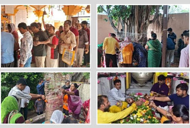 જામનગર: શ્રાવણ માસના અંતિમ દિવસે શિવાલયોમાં ભીડ, શનિવારી અમાસે પિતૃઓનાં કલ્ણાયાર્થે પીપળા પૂજન