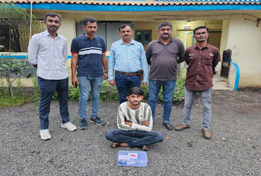 દસાડાના સેડલા નજીક ગેરયાદે તમંચા સાથે શખ્સ ઝડપાયો