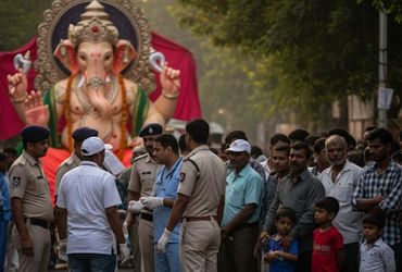 નવસારી: ગણેશ મૂર્તિ લાવતી વખતે વીજ કરંટ લાગતા 2ના મોત, 7 અસરગ્રસ્ત.