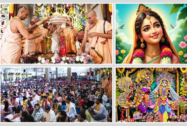 અમદાવાદના હરે કૃષ્ણ મંદિરમાં 'રાધાષ્ટમી'ની ભવ્ય ઉજવણી, ભક્તો શ્રદ્ધાથી ઝૂમી ઉઠ્યા