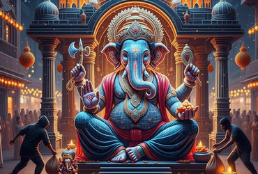 સુરત: મહિધરપુરામાં 8 ગણેશ પંડાલમાં ચોરી, ભક્તોમાં રોષ, Police તપાસ શરૂ.