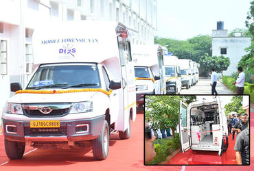 ગુજરાતને 28 નવી Mobile Forensic Van મળી, સંખ્યા વધીને 75 થઈ.