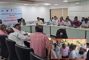 પંચમહાલ સંસદીય વિસ્તારની નગરપાલિકાઓની બેઠક, ગોધરા પાલિકા પ્રમુખ અને રહીશો વચ્ચે ઉગ્ર બોલાચાલી