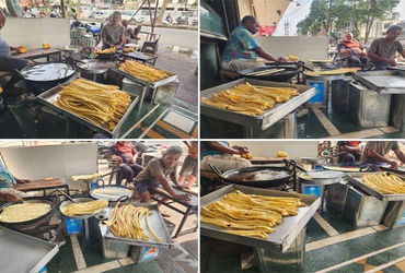 ભારતની કસોટીમાં સુરત મીની પણ વૈવિધ્યસભર છે: સુરતી-કાથિયાવાડી અને રાજસ્થાની ફફડા વેચાણ | સુત્ર કાઠિયાવાડી અને રાજસ્થાની ફફ્ડા પર દુશહેરા પર