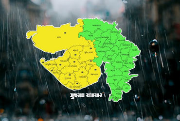 ગુજરાતમાં આગામી 6 દિવસ વરસાદની આગાહી, કાલે સૌરાષ્ટ્રના 6 જિલ્લામાં યલો ઍલર્ટ