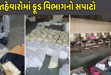 દિવાળી પૂર્વે વધુ એક ભેળસેળયુક્ત માવો બનાવતી ફેક્ટરી ઝડપાઈ