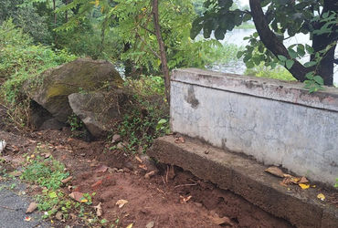 પાવીજેતપુરના સુખી ડેમની  સંરક્ષણ પાળીનું સતત ધોવાણ થતાં  સમારકામની માગ