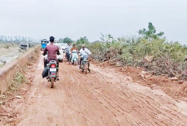 ધ્રાંગધ્રાથી કુડા તરફ બ્રિજ બંધ : ડાયવર્ઝન ધોવાઈ જતા હાલાકી