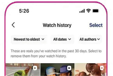 ઇન્સ્ટાગ્રામ રીલ્સને ફરીથી સરળતાથી જોવા માટેની માહિતી