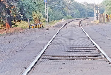 રેલવે ટ્રેક પરની રબર સીટો બેસી જવાથી અકસ્માતનો ભય: તાત્કાલિક રિપેરિંગની માંગ.
