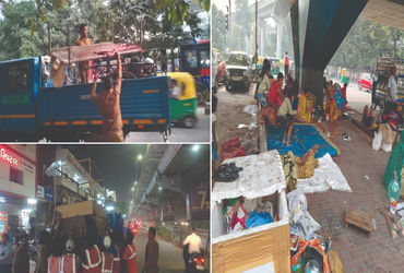 ભાજપના ધારાસભ્ય કુમાર કાનાણીના પત્ર બાદ પાલિકા-પોલીસે વરાછા ફ્લાયઓવર બ્રિજ નીચેથી ગેરકાયદેસર માલ ભરેલી 10 ટ્રકો હટાવી હતી. સુરતના વરાછા ફ્લાયઓવર બ્રિજ પરથી SMC પોલીસે ગેરકાયદેસર માલ ભરેલી 10 ટ્રકો હટાવી હતી