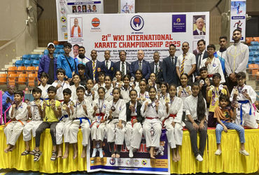 કરાટે સ્પર્ધામાં 19 ગોલ્ડ મેડલ, 17 સિલ્વર મેડલ મેળવ્યાં
