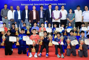 મિનિ નેશનલ બેડમિન્ટન સ્પર્ધાનું સમાપન, વિજેતાઓને સન્માનિત કરાયા