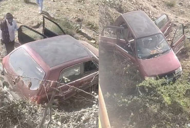 ધ્રાંગધ્રા-સુરેન્દ્રનગર હાઈવે પર અકસ્માત, ભારદ ગામના પાટીયા પાસે કાર પુલ નીચે ખાબકતા 2ને ઈજા