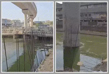 અમદાવાદ: ખારીકટ કેનાલ પ્રોજેક્ટમાં તંત્રના સંકલનનો અભાવ, અચાનક પાણી છોડાતા કેનાલના નવીનીકરણ પર લાગી 'બ્રેક'