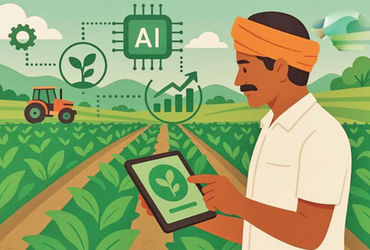 AI ખેડૂતોને માહિતી આપશે, મદદ નહીં: ભારત વિસ્તાર યોજનાનો હેતુ, સંસાધનો વિના માહિતીનું શું?