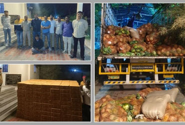 અમદાવાદ-માળિયા હાઈવે પર દરોડા: કોબીજ અને ભૂસાની આડમાં લઈ જવાતો દારૂનો મોટો જથ્થો ઝડપાયો.