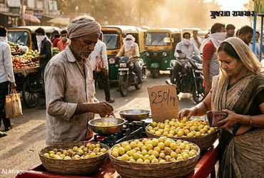 ઉનાળાની શરૂઆતમાં જ લીંબુનો ભાવ ₹250/કિલો થયો, 10 દિવસમાં 4 ગણો વધારો. Lemon price hike.