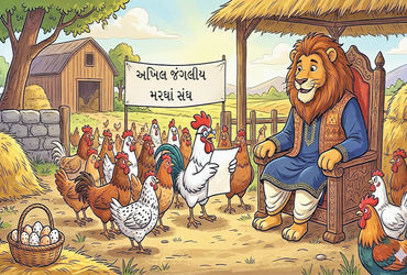 જંગલની સરકારે ઈંડા પર એક્સપાયરી ડેટ લખવાનો આદેશ આપ્યો, મરઘીઓ ટેન્શનમાં.