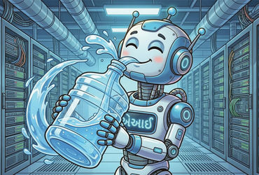 ૧૫૦ કરોડ લોકોના ભાગનું પાણી AI ગટગટાવી જાય છે! એક ચિંતાજનક પરિસ્થિતિ.