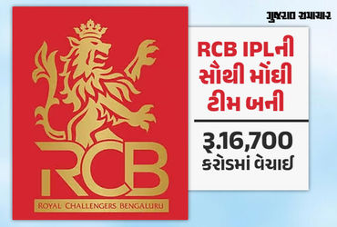 RR બાદ RCB 16,700 કરોડમાં વેચાઈ, IPLના ઈતિહાસની સૌથી મોંઘી ફ્રેન્ચાઈઝી બની