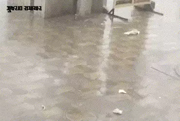 અમદાવાદમાં ભારે પવન અને કરા પડવાની સાથે કમોસમી વરસાદ