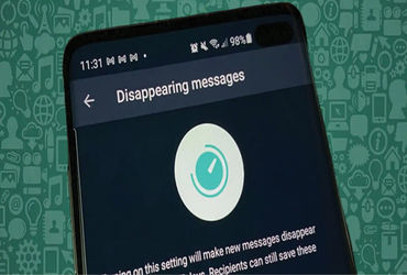 WhatsAppમાં મોકલેલા મેસેજ આપોઆપ ડિલીટ થશે.