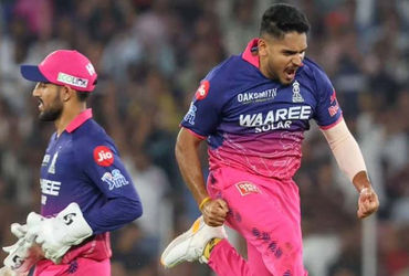 છેલ્લી ઓવરમાં 11 રન કરવામાં નિષ્ફળ GT, RR જીત્યું.