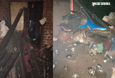 પંચમહાલ: શહેરામાં મિનિ વાવાઝોડાએ મચાવી તબાહી, દીવાલ ધરાશાયી થતા દાદી-પૌત્રના કરુણ મોત