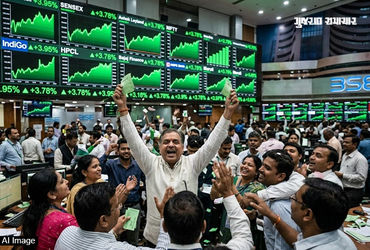 શેરબજારમાં તોફાની તેજી: સેન્સેક્સ અને નિફ્ટીમાં ઉછાળો, રોકાણકારોએ ₹16 લાખ કરોડ કમાયા.