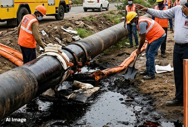 અમદાવાદના વસ્ત્રાલમાં ONGCની ક્રૂડ ઓઇલ પાઇપલાઇનમાં લીકેજ, તંત્ર દોડતું થયું