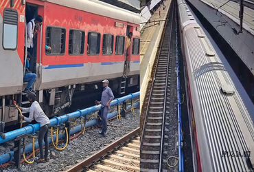 ટ્રેનોના કોચમાં પાણીની ફરિયાદો ટાળવા કેમેરા મૂકાયા