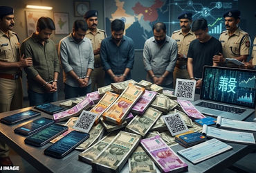 ગુજરાતમાં ચાઈનીઝ ગેંગનું રૂ. 210 કરોડનું મની લોન્ડરિંગ કૌભાંડ, વડોદરાથી 6ની ધરપકડ અને નેટવર્કનો પર્દાફાશ.