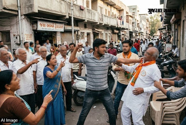 જનતાનો મિજાજ ગરમ: સરસપુરમાં યુવકે ભાજપ કાર્યકરને લાફા ઝીંકી દીધા, હાથીજણમાં પણ ઉગ્ર વિરોધ