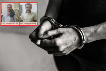 રાજસ્થાનના બે શખ્સો દેશી રિવોલ્વર સાથે ઝડપાયા.