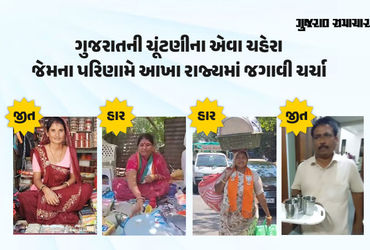 અનોખા ચહેરા: મહેસાણામાં પટ્ટાવાળો બનશે કોર્પોરેટર, બહુચરાજીમાં બંગડી વેચનારી બેનનો વિજય, બે ગરીબ મહિલા હારી