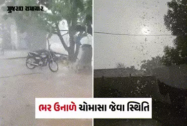 અમદાવાદમાં મિનિ વાવાઝોડું, સુસવાટા મારતા પવન સાથે અનેક વિસ્તારમાં વરસાદ