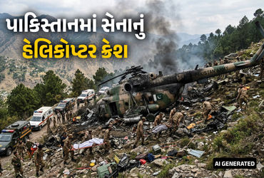 VIDEO : PoKમાં પાકિસ્તાની સેનાનું Mi-17 હેલિકોપ્ટર ક્રેશ, 21ના મોત