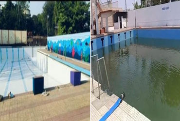 વડોદરામાં છેલ્લા ચાર-પાંચ વર્ષથી બંધ સરદાર બાગ સ્વિમિંગ પૂલ એકાદ ...